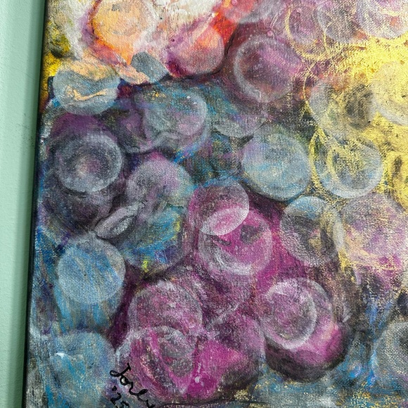 Abstract Multicolor Canvas Art - Picture 13 of 16